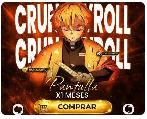 CRUNCHYROLL PANTALLA 30 DÍAS