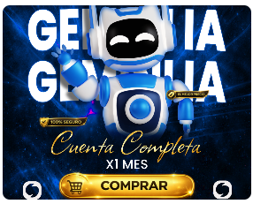 GEMINI AI PRO CUENTA COMPLETA 1 MES