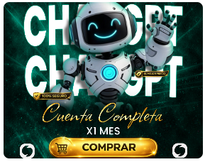 CHAT GPT PLUS CUENTA COMPLETA 30 DÍAS